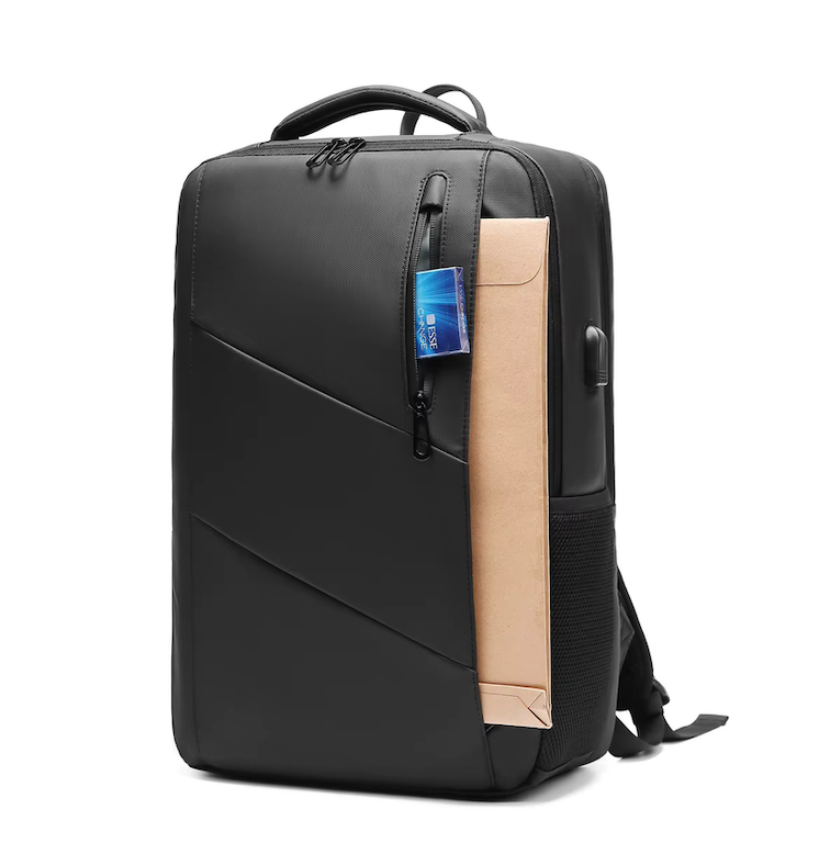 Mochila Masculina Office para Notebook com Bolso Externo