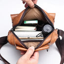 Shoulder Bag Masculina em Couro