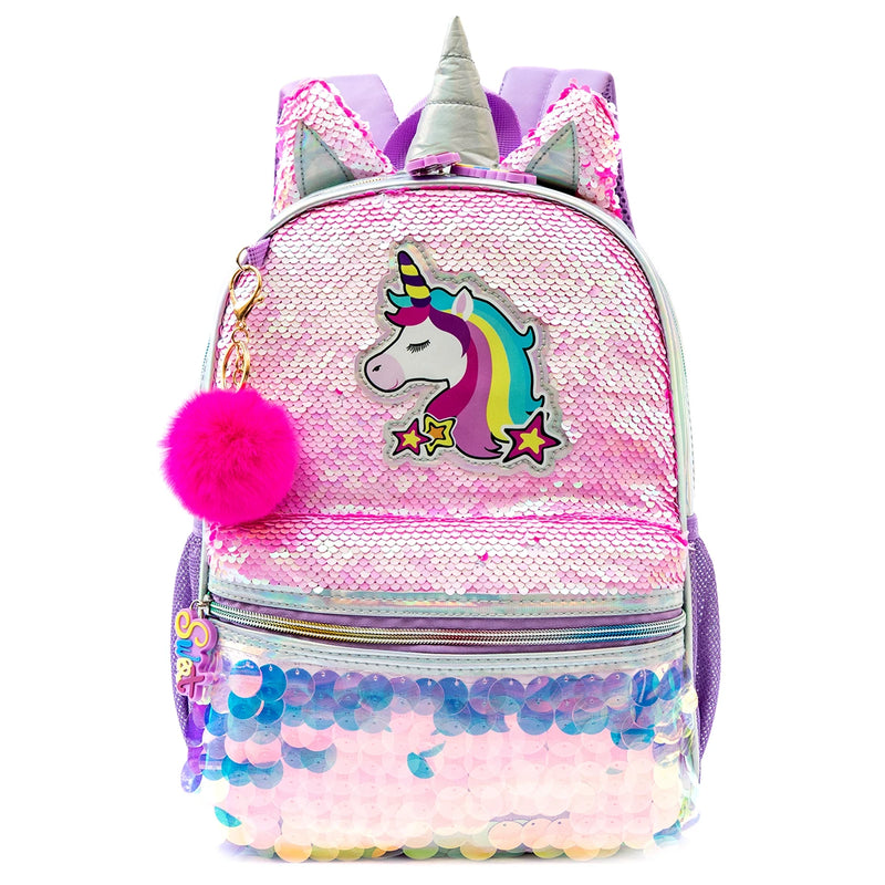 Mochila Infantil Escolar Unicórnio