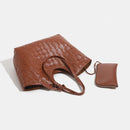 Bolsa de Ombro Feminina de Couro Elegance