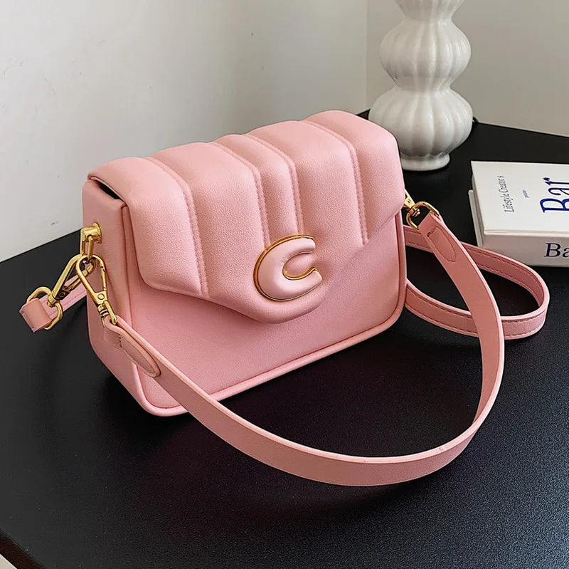 Bolsa Feminina Tiracolo em Couro The Luxy