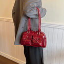 Bolsa Feminina de Ombro em Couro Fashion com Laço