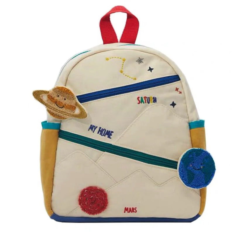 Mochila Infantil Escolar Planet Estampada Colorida