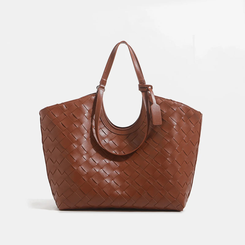 Bolsa de Ombro Feminina de Couro Elegance