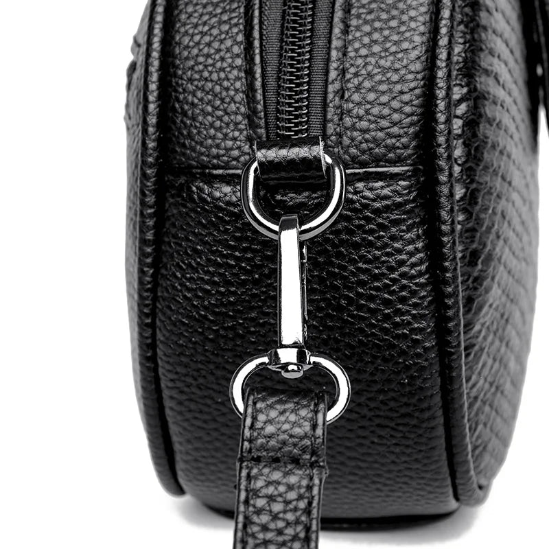 Bolsa Luxury  Tiracolo Feminina  em Couro